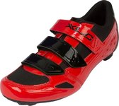 XLC Road - Chaussures de vélo - Unisexe - Taille 46 - Rouge / Noir