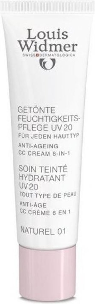 Louis Widmer Crème Dermocosmetica Gezicht CC Cream Getinte Dagverzorging UV20 ZP
