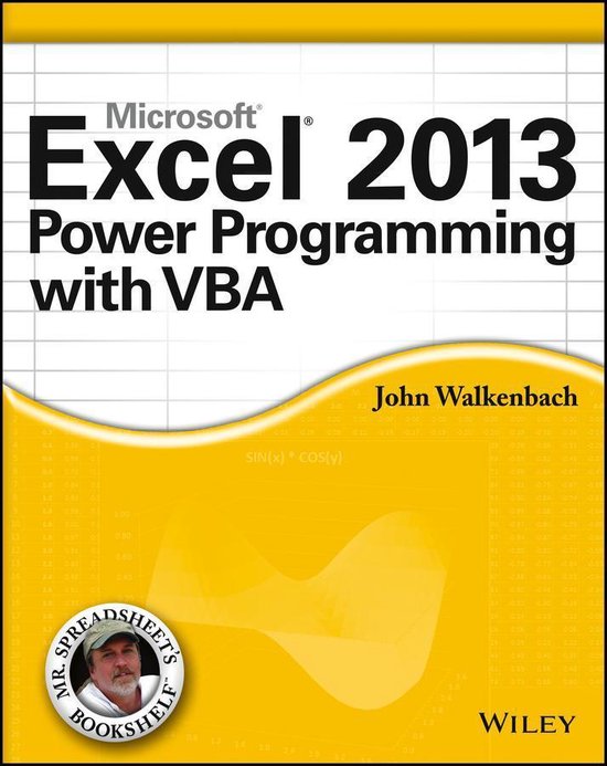 Mr. Spreadsheet's Bookshelf 15 - Excel 2013 Power Programmin ... - cover