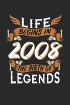 Life Begins in 2008 the Birth of Legends