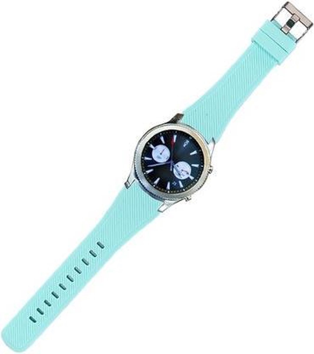 HIPFIT Siliconen bandje - Samsung Gear S3 - Groen/Licht groen