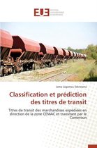 Omn.Univ.Europ.- Classification Et Prédiction Des Titres de Transit
