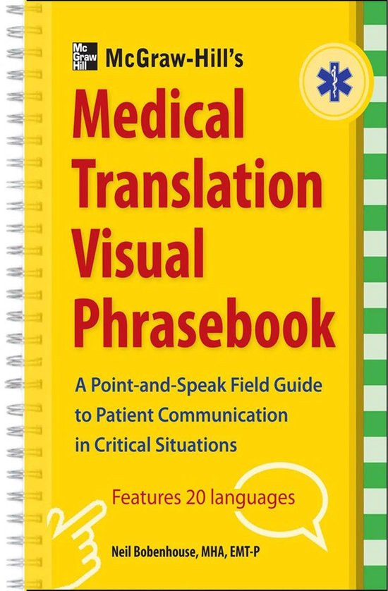 Mcgraw-Hill's Medical Translation Visual Phrasebook - cover