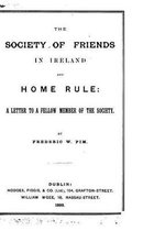 The Society of Friends in Ireland and Home Rule