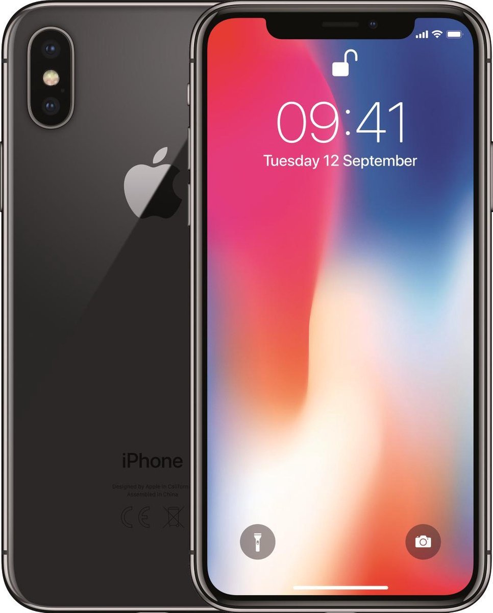 Apple Iphone X Refurbished Door Forza A Grade Zo Goed Als Nieuw 64gb Spacegrijs Bol Com