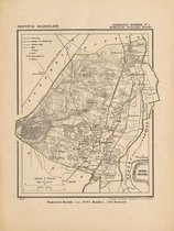 Historische kaart, plattegrond van gemeente Heerde ( Heerde) in Gelderland uit 1867 door Kuyper van Kaartcadeau.com