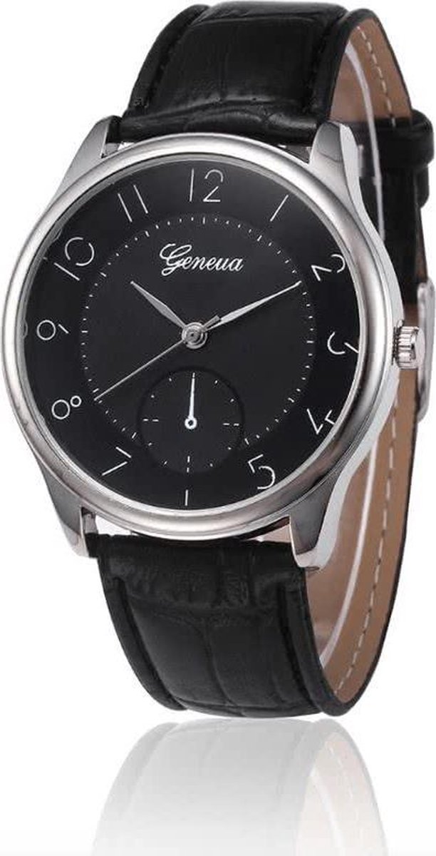 Geneva Horloge H003 - Zwart