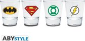 DC COMICS - Shot Glass Emblem x2 - Green