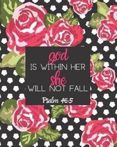 God is Within Her She Will Not Fall Psalm 46: 5