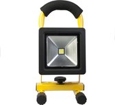 Mr Safe oplaadbare LED-bouwlamp - 10 Watt - 700 Lumen - 4200 Kelvin (BLF-10)