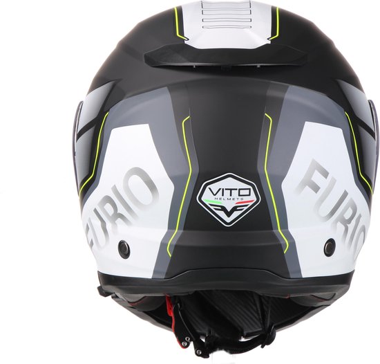 HELM VITO SYSTEEMHELM FURIO GEEL M Motor & Scooter