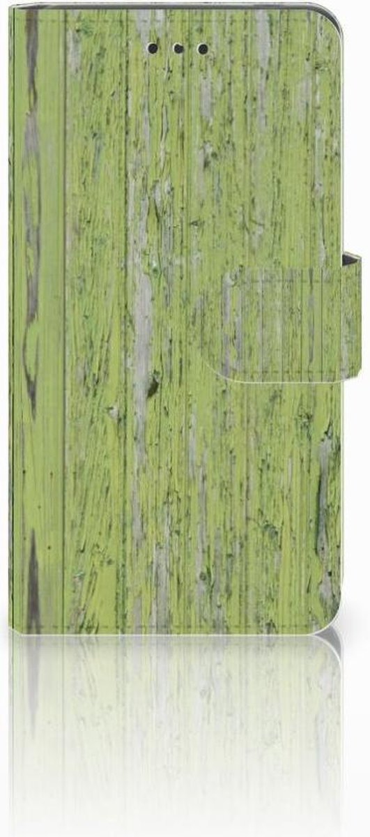 Nokia 7 Book Style Case Green Wood