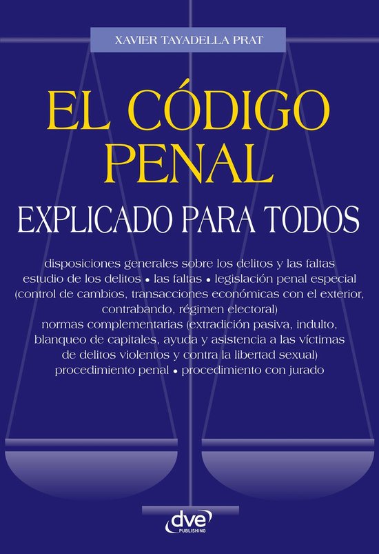El código penal explicado para todos - cover