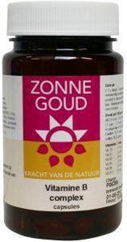 Zonnegoud Vitamine B Complex Capsules Bol Com