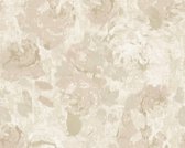 BLOEMEN BEHANG - Beige Creme Grijs - Bloemenmotief - AS Creation Character