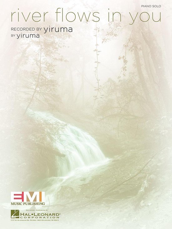 River Flows In You Sheet Music Ebook Yiruma Boeken Bol Com