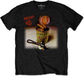 The Rolling Stones Heren Tshirt -L- Sticky Fingers Treacle Zwart