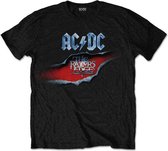 AC/DC Heren Tshirt -M- The Razors Edge Zwart