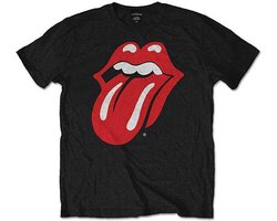 The Rolling Stones - Classic Tongue Heren Tshirt - XXL - Zwart