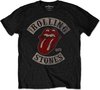 The Rolling Stones - Tour 1978 Heren T-shirt - S - Zwart