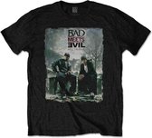 Bad Meets Evil Heren Tshirt -S- Burnt Zwart