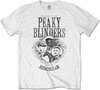 Peaky Blinders - Horse & Cart Heren T-shirt - S - Wit