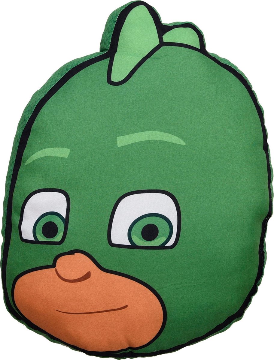Sierkussen - Pj Masks Gekko - Groen - 31 Cm X 40 Cm