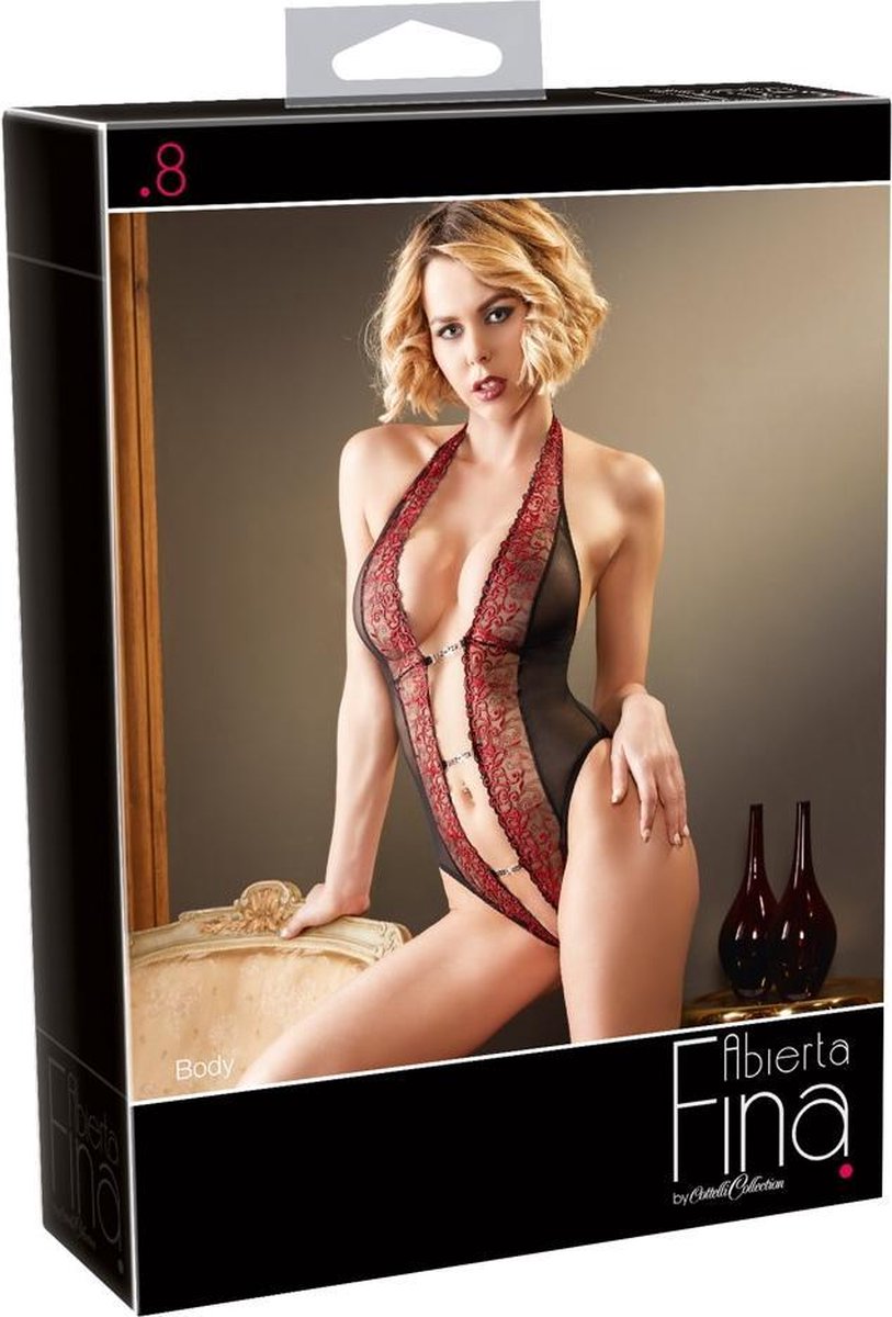 Body Strass Crotchless L
