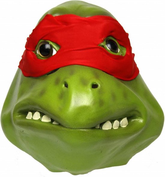 Ontbering vernieuwen Cornwall Ninja Turtle masker (rood) 'Raphael' | bol.com