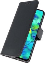 Bookstyle Wallet Cases Hoes Geschikt voor Samsung Galaxy Note 10 Zwart