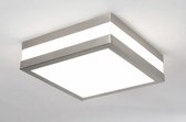 Lumidora Plafondlamp 70511 - 2 Lichts - E27 - Wit - Aluminium - Kunststof - Buitenlamp - Badkamerlamp - IP44
