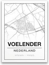 Poster/plattegrond VOELENDER - A4