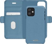 iPhone 11 Bookcase hoesje - dbramante1928 - Effen Blauw - Leer