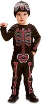 VIVING COSTUMES / JUINSA - Dia de los Muertos skelet kostuum voor baby's - 7 - 12 maanden