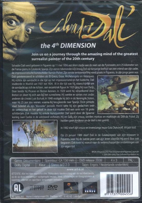 Salvador Dali - The 4th Dimension