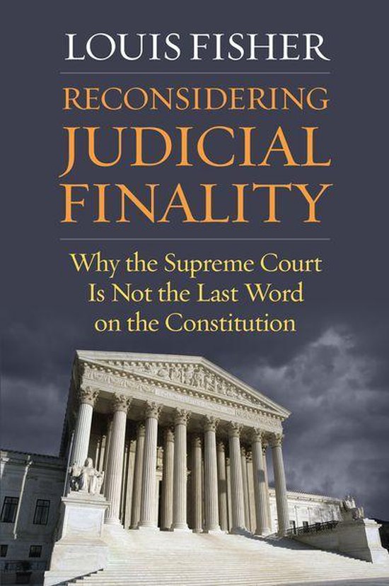Reconsidering Judicial Finality - cover