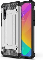 Xiaomi Mi 9 Lite Hoesje - Armor Hybrid - Grijs