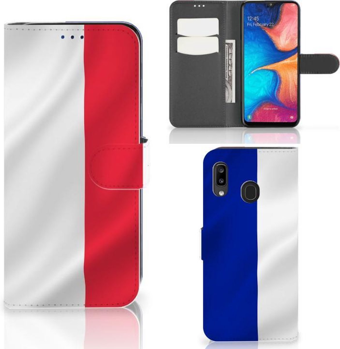 Samsung Galaxy A30 Bookstyle Case Frankrijk