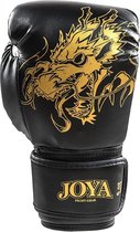 Joya Dragon Kickbokshandschoenen PU - Zwart / Goud - 8 oz.