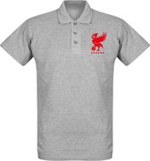 Liverpool Logo Polo Shirt - Grijs - M