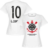 Corinthians G. Zanotti 10 Minas Dames T-Shirt - Wit - XL