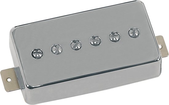 Seymour Duncan SPH90-1b - Phat Cat, Humbucker sized P90, Bridge Pickup - Nickel Cover