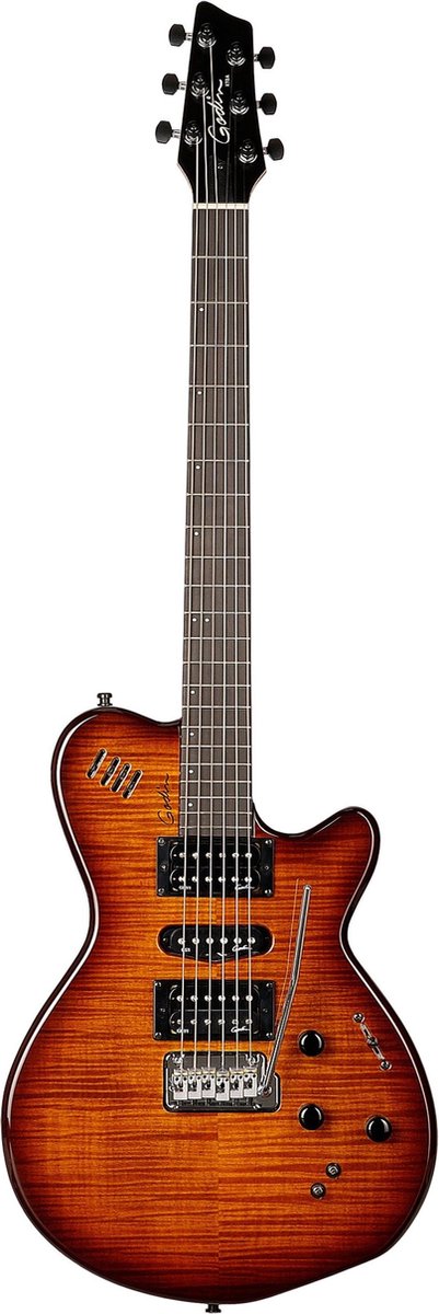 Godin XtSA Lightburst alternatief gitaarmodel