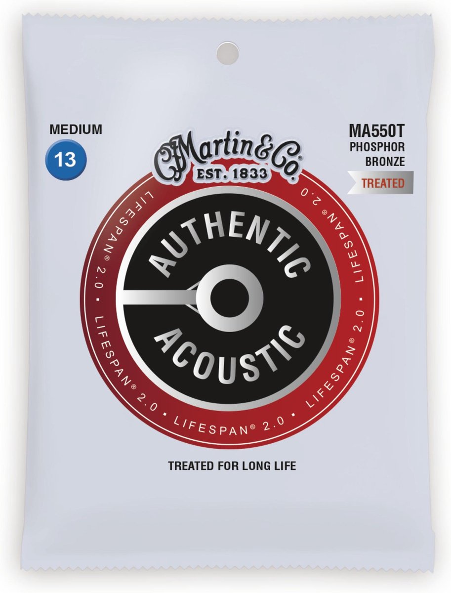 Martin MA550T akoestische snaren Medium 92/8 Treated