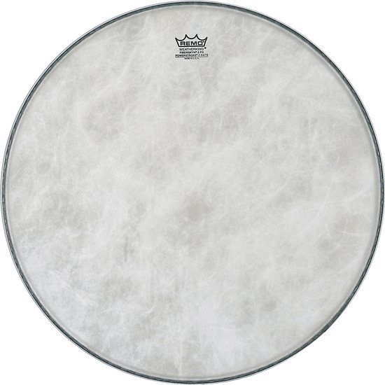 Remo P3-1518-FD Powerstroke P3 Fiberskyn Diplomat 18 inch bassdrumvel
