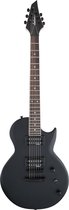 Jackson JS22 Monarkh SC Satin Black - Single-cut elektrische gitaar