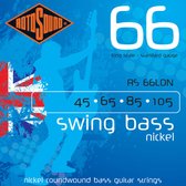 Rotosound bas snaren RS66LDN 45-105 Swing bas 66, nikkel - Snarenset voor 4-string basgitaar