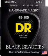 DR BKB45 Black Beauties coated snarenset voor basgitaar