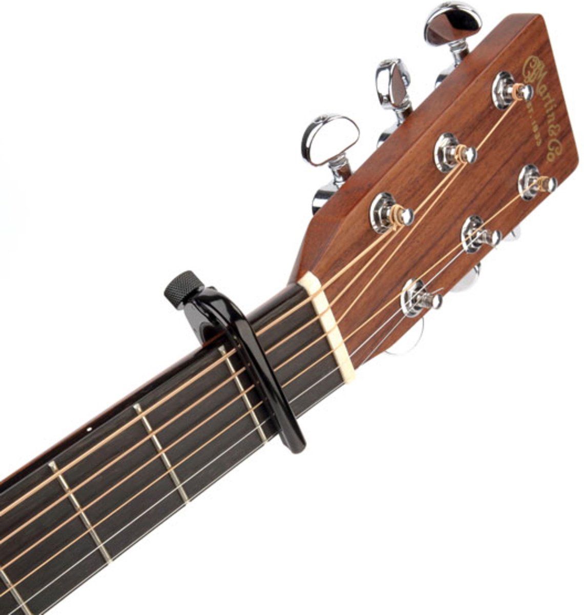 D'Addario PW-CP-02 Pro Capo Adjustable Tension, zwart