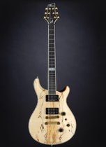 Fame Forum Custom Spalted Maple NAT Natural - Custom elektrische gitaar